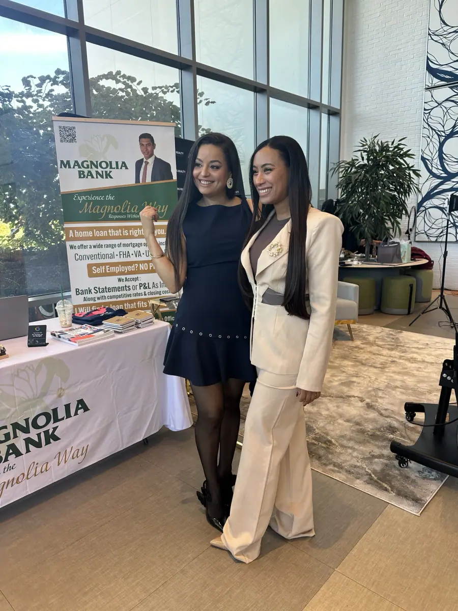 Magnolia Bank booth at the brand expo